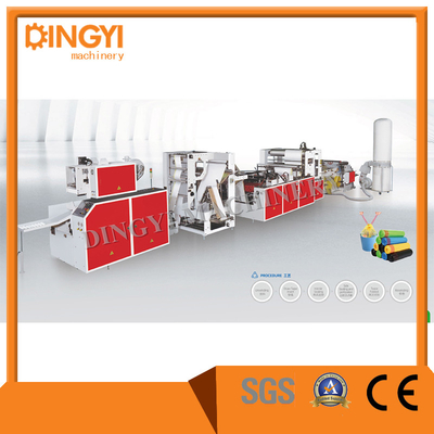 cinta Carry Bags Making Machine biodegradable del drenaje de 2100m m